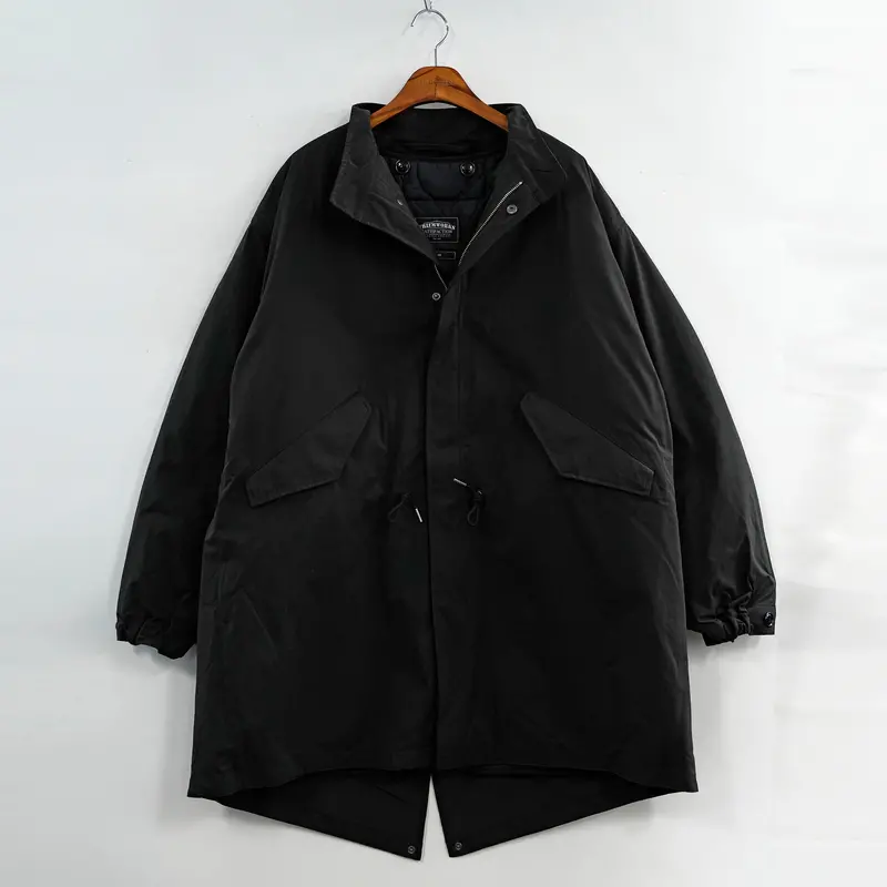 Frizm Works M65 Fish-Tail Parka – Matte Black 1