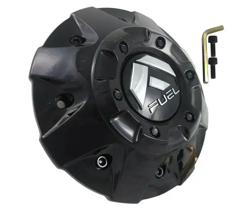 Fuel Off-Road 1003-84Gbr Eight-Bar Cap – Gloss Black With Black Rivets 1