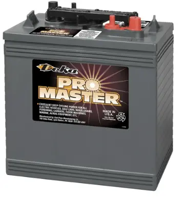 Gc15 Golf Cart 6V 230Ah Replacement Battery (Core Deposit: $20) 1