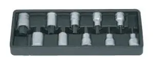 Gedore 1/2-Inch Drive Allen Key Socket Set – Hex Bit Adapters 1