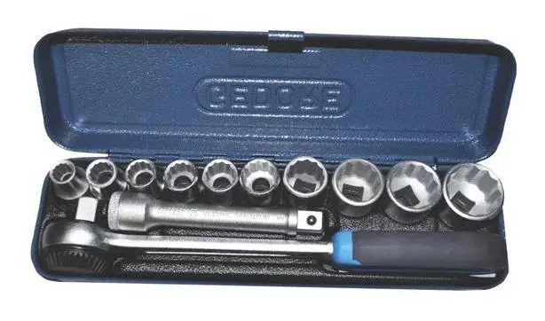 Gedore 1/2-Inch Drive Socket Set – Professional Metric & Sae Collection 1