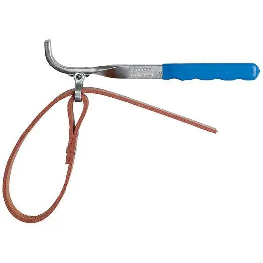 Gedore Oil Filter Strap Wrench – Adjustable Non-Slip Band Design 1