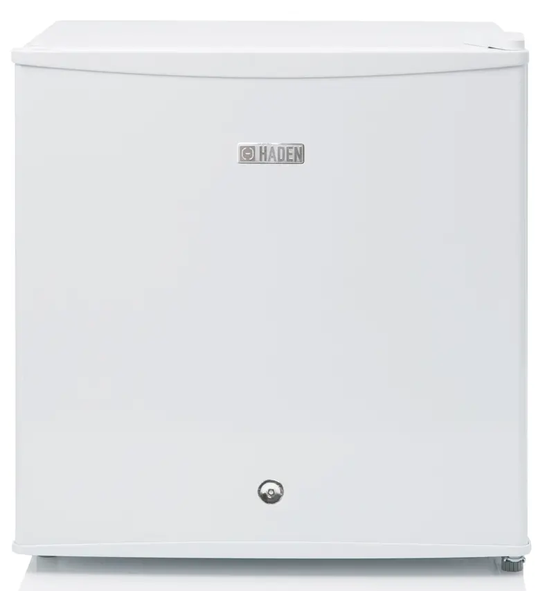 Haden Hr55W-E Compact Tabletop Fridge – Energy-Efficient White Model 1