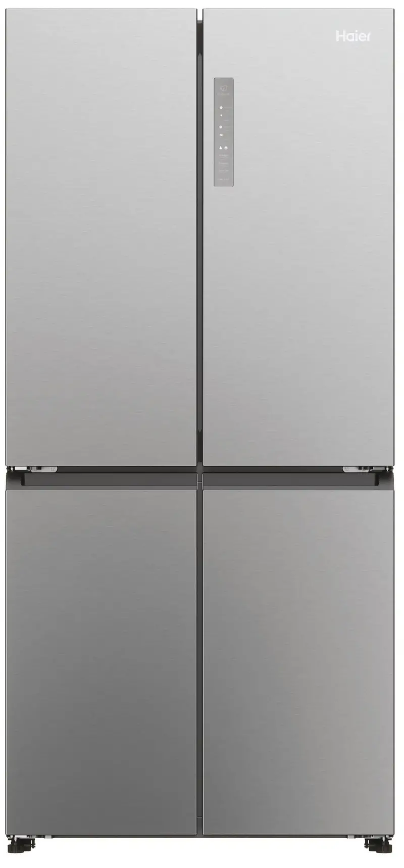 Haier Hcr3818Enmm American Fridge Freezer – Inox Finish, E Energy Class 1