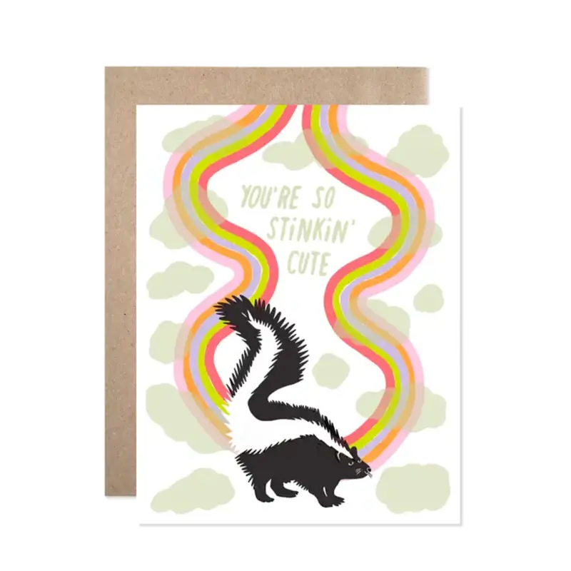 Hartland Cards 'Stinkin’ Cute' Playful Animal-Themed Card 1