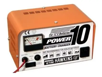 Hawkins Power 10 Battery Charger – 6.4A, 10–12V 1