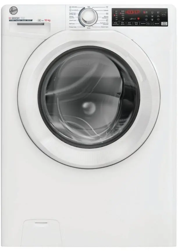 Hoover H3Wps4106Tm6 10Kg Front-Load Washing Machine – 1400 Rpm Spin, White, A Rated 1