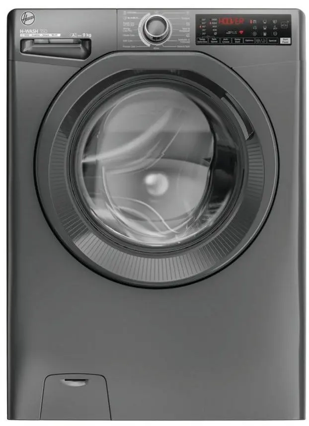 Hoover H3Wps496Tmrr6 9Kg Graphite Washing Machine – 1400 Rpm, A Energy Rating 1