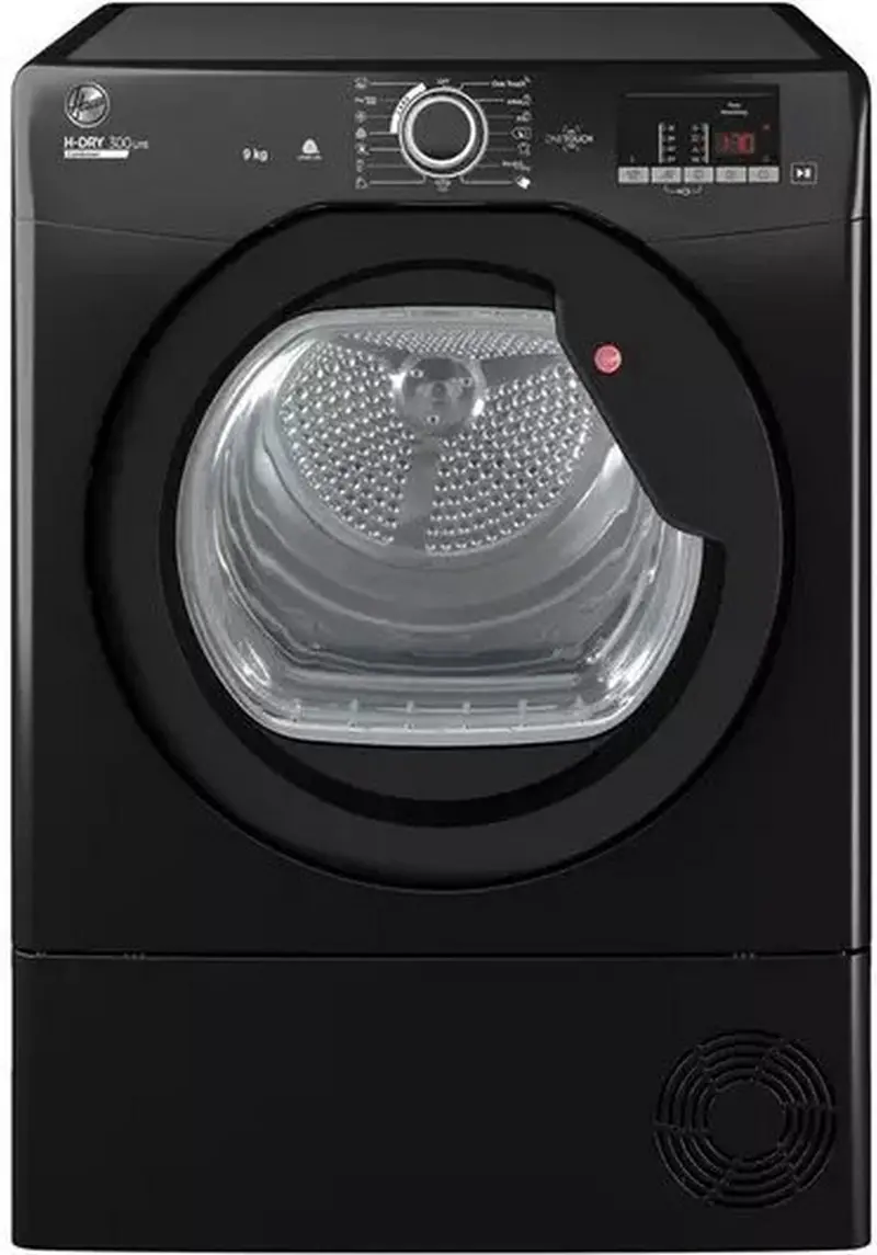 Hoover Hlec9Dgb 9Kg Condenser Tumble Dryer – Energy Class B, Sleek Black Design 1