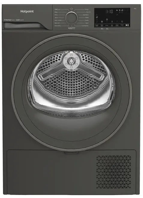 Hotpoint Chsd82Mgguk 8Kg Grey Heat Pump Tumble Dryer – Coldguard System – Energy A+ Rated 1