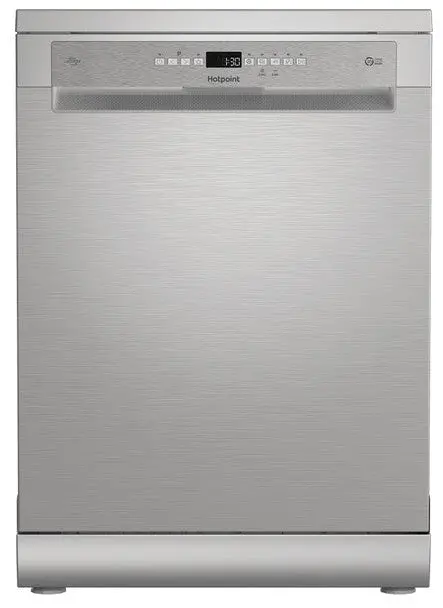Hotpoint H7Fhp61Xuk Standard Inox Dishwasher – Energy A Rated 1
