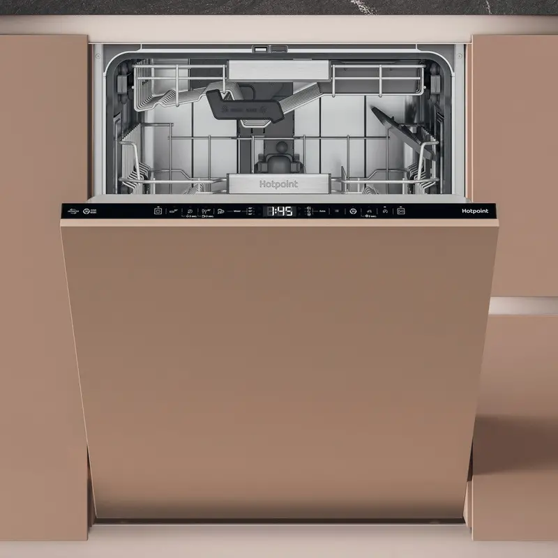 Hotpoint H8Iht59Lsuk Fully Integrated B-Rated Dishwasher With Adjustable Hinge 1