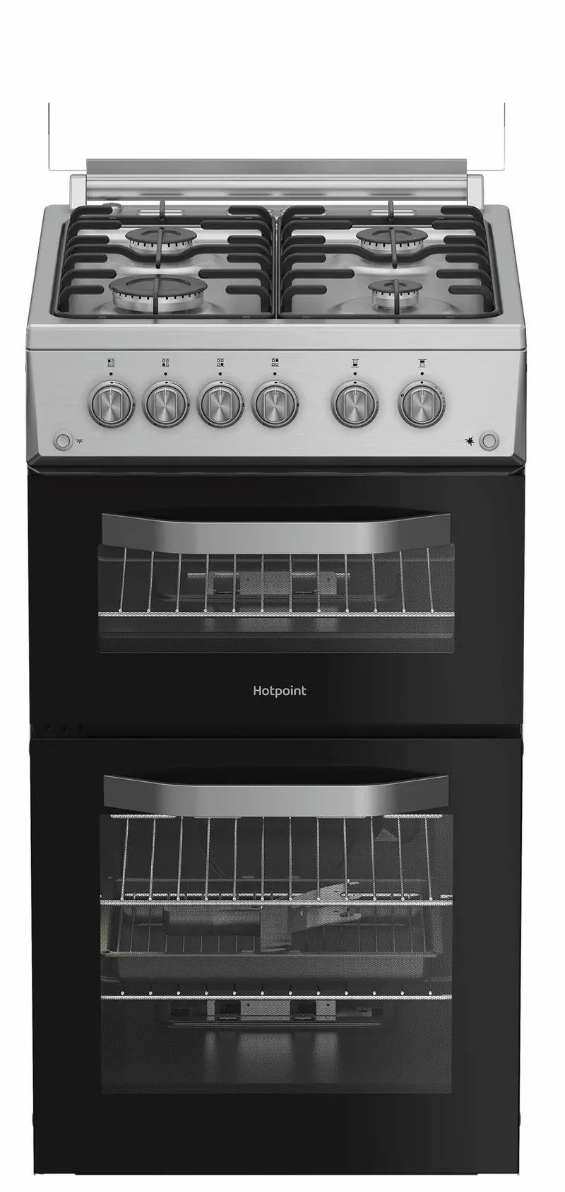 Hotpoint Hdg5Gcx 50Cm Freestanding Gas Cooker – Stainless Steel Finish 1