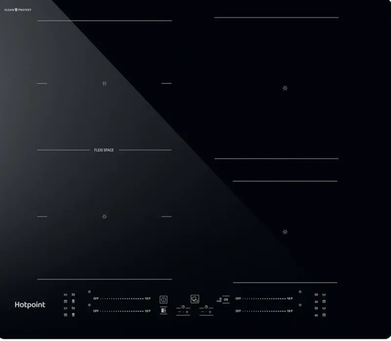 Hotpoint Ts3560Fcpne 59 Cm Black Induction Hob 1