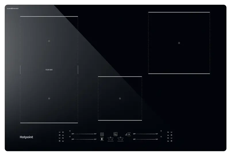 Hotpoint Ts6477Ccpne 77 Cm Black Induction Hob 1