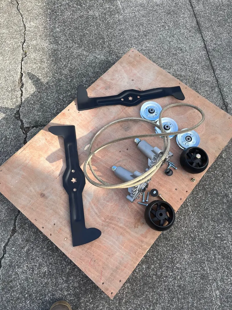 Husqvarna 42-Inch Rear Catcher Deck Rebuild Kit 1