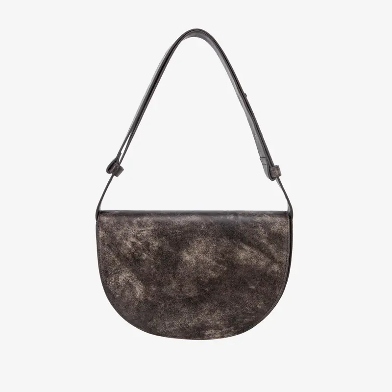 Hvisk Cliff Soft-Structured Shoulder Bag – Aged Brown 1