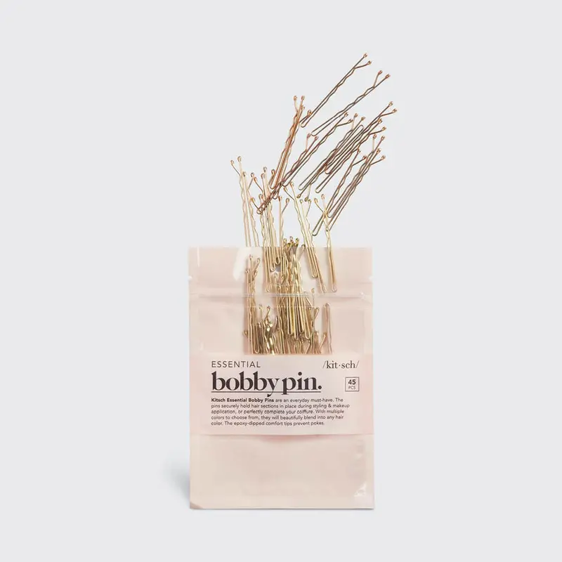 Kitsch Blonde Essential Bobby Pins – 45-Pack 1