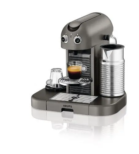 Krups Granmaestria Nespresso Machine – Titanium Finish 1