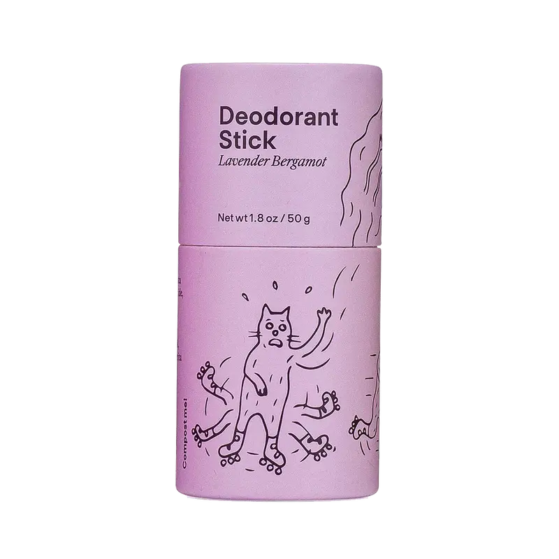 Lavender Bergamot Natural Deodorant Stick By Meow Meow Tweet 1