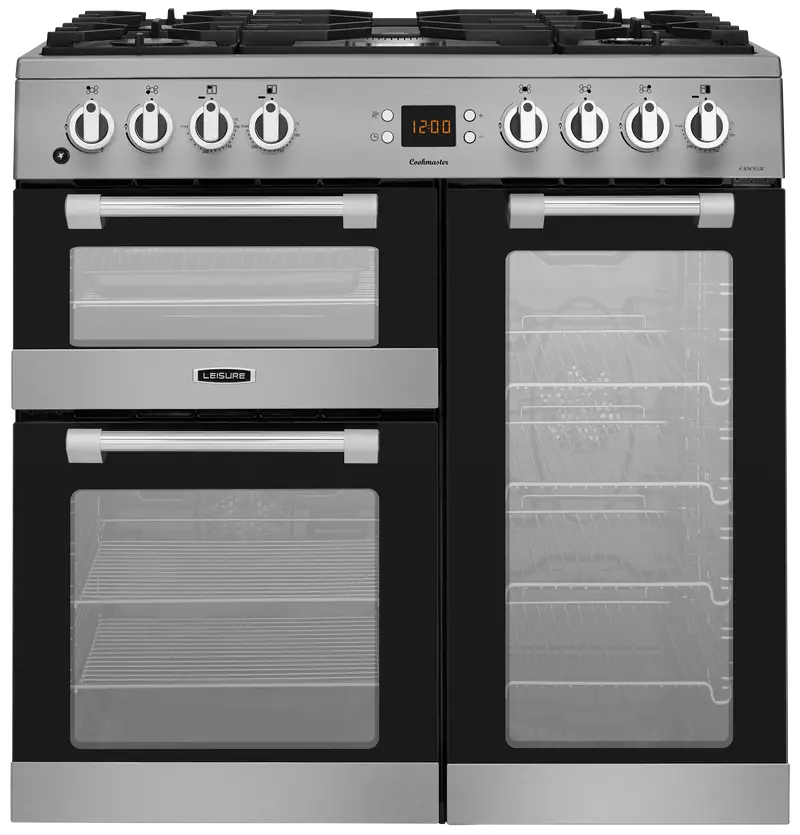 Leisure Cookmaster Ck90F530X 90Cm Stainless Steel Dual Fuel Range Cooker 1