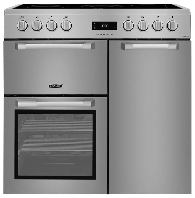 Leisure Cuisinemaster Pro Pr90C530X 90Cm Stainless Steel Range Cooker With Ceramic Hob 1