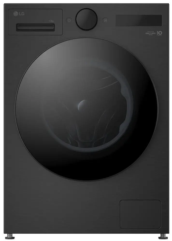 Lg F4X7013Tbb 13Kg Front-Load Washer – 1400 Rpm Spin, Energy Class A, Black 1