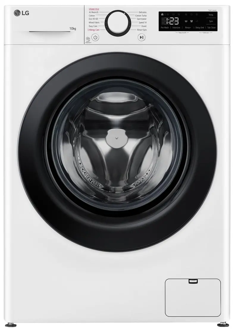 Lg F4Y510Wbln1 10Kg A-Rated Washing Machine – 1400 Rpm, White 1