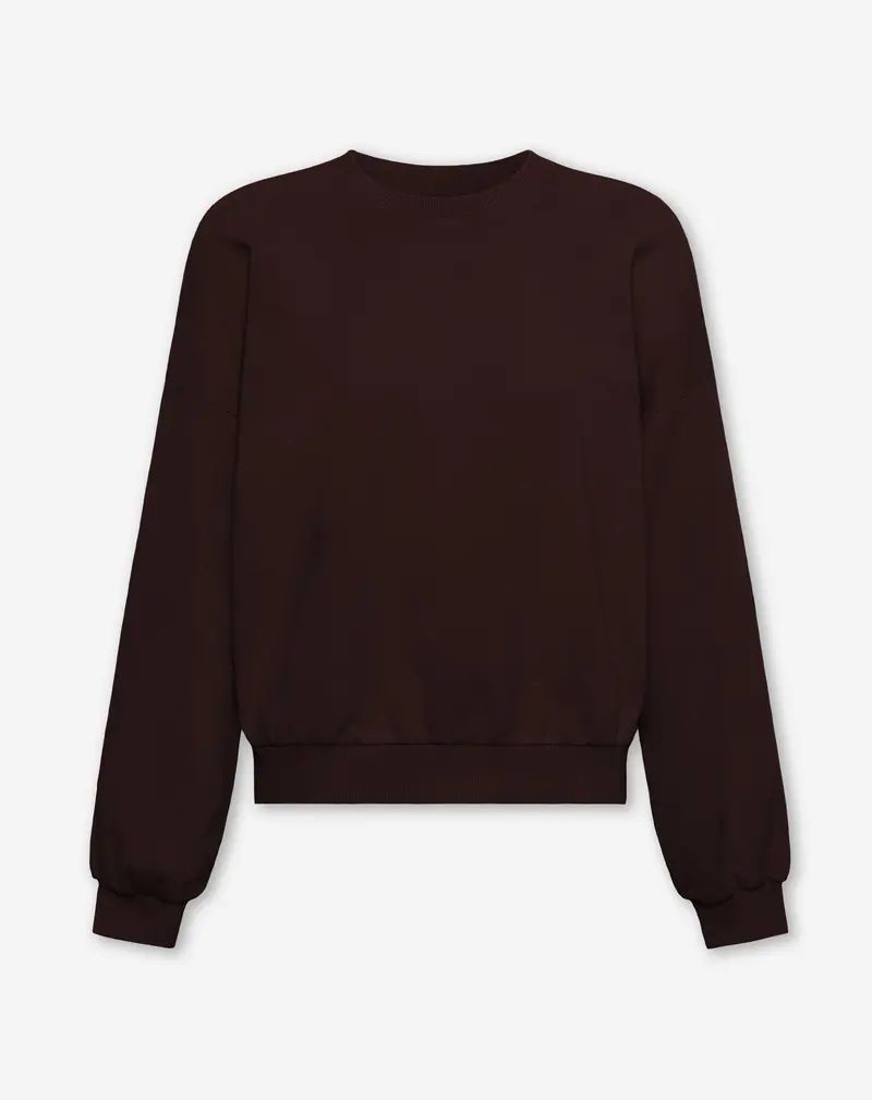 'Love Is The Answer' Graphic Sweater In Brown 1