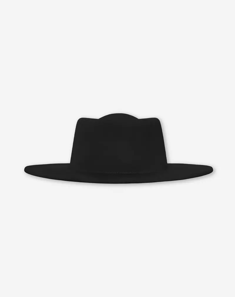 Misty Fedora Hat In Black 1