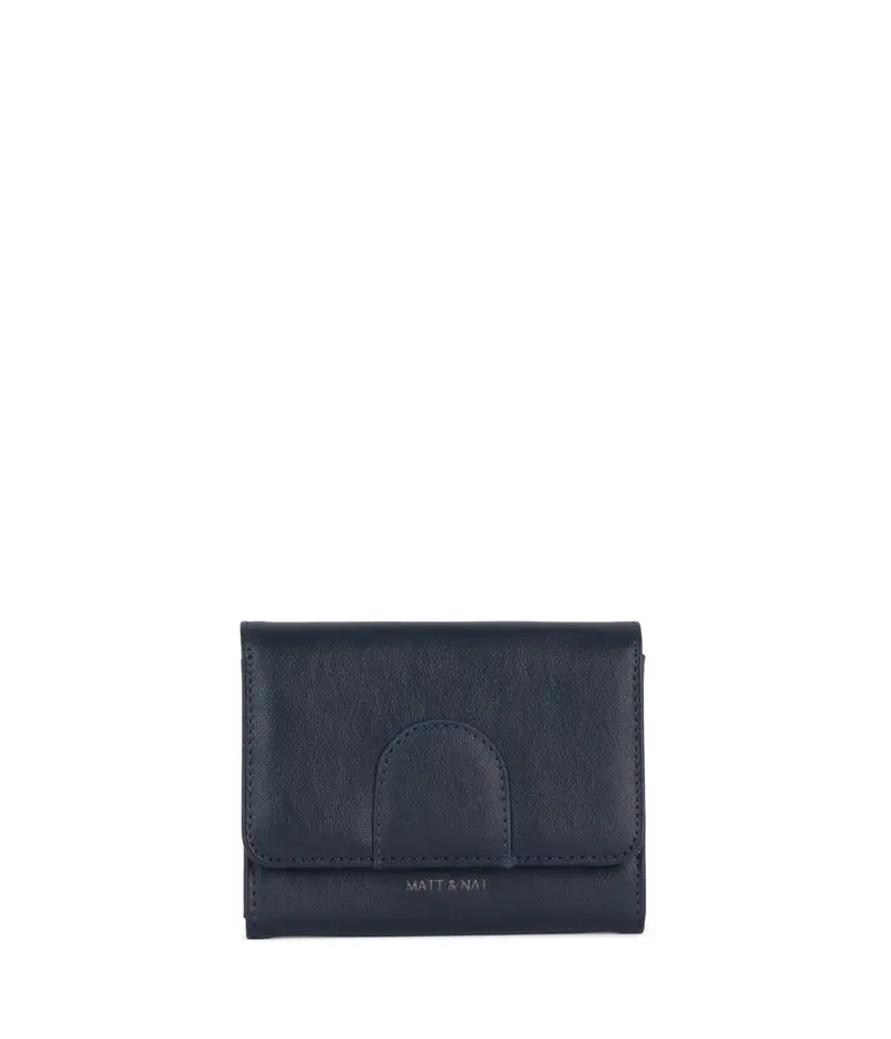 Navy Mellow Recycled Material Wallet By Matt & Nat 1
