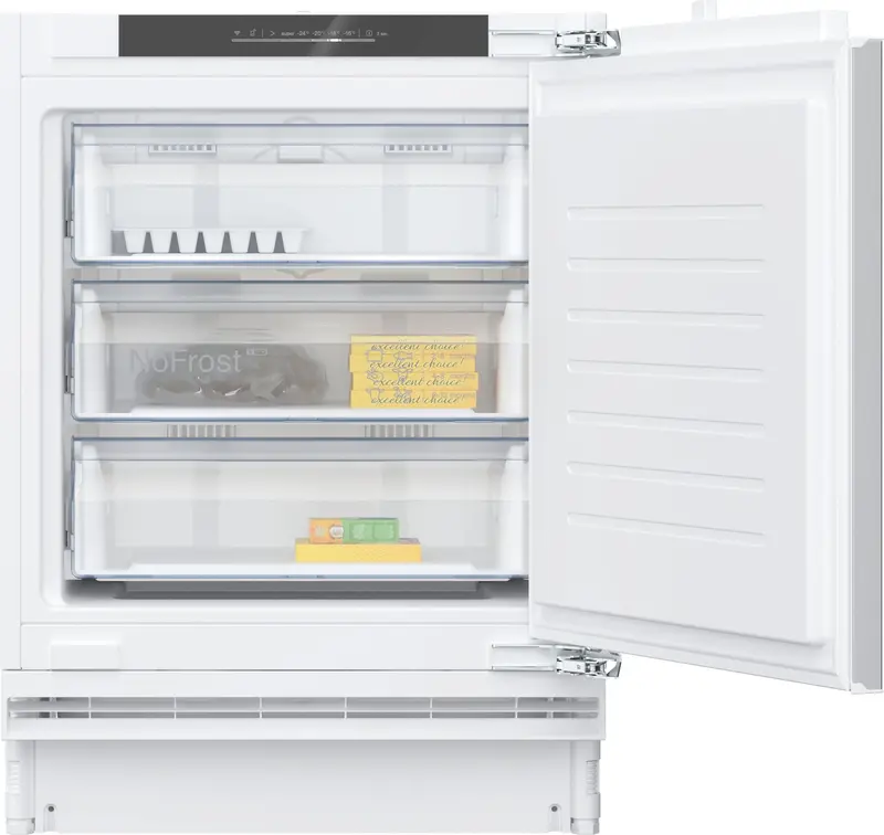 Neff N50 Gu7212Fe0G 60Cm Integrated Undercounter Frost-Free Freezer – White, E Rated 1