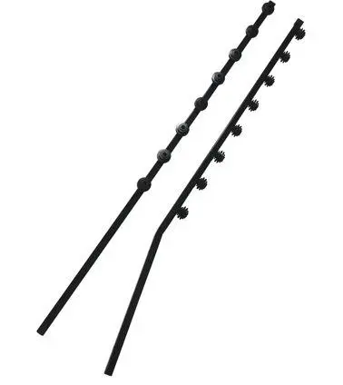 Nemtek 8-Wire Square Tube Fence Bracket 1