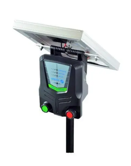 Nemtek Agri 10Km Solar Fence Energizer With Integrated Panel 1