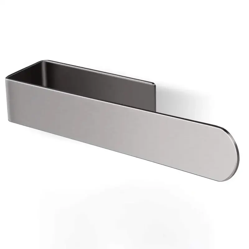 No-Drill Stainless Steel Towel Bar – 9-Inch 304 Grade Wall-Mount Holder For Bath Or Kitchen (Silver) 1