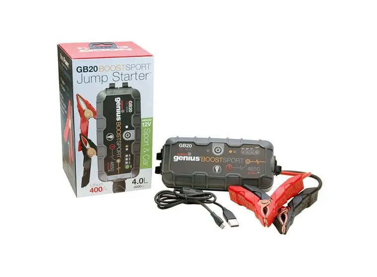 Noco Gb20 Ultra-Compact Jump Starter For Cars, Motorcycles, And Atvs – Includes Charging 1
