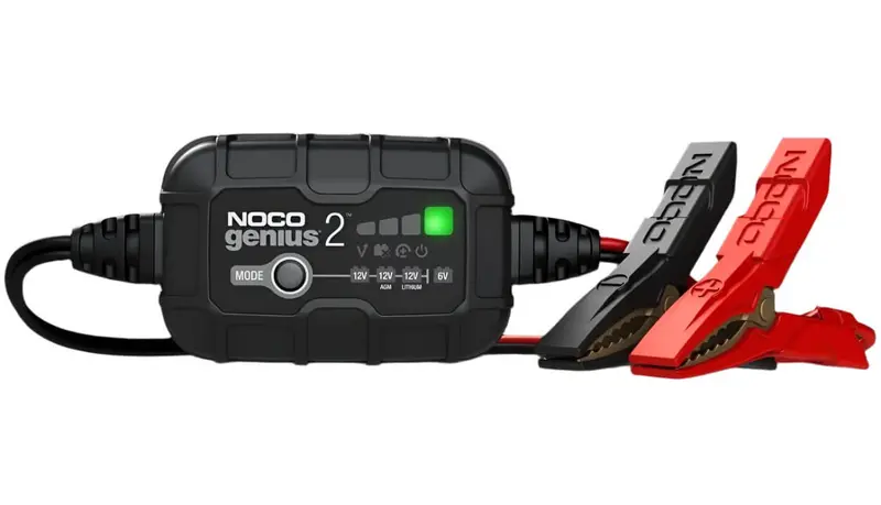 Noco Genius2 — 2A Single-Output Smart Charger & Battery Maintainer 1