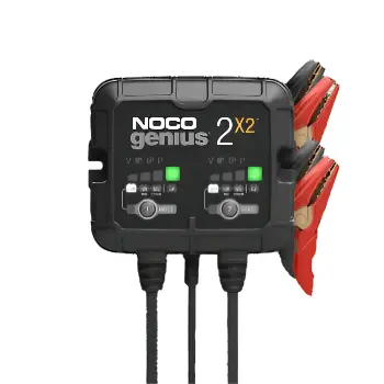 Noco Genius2X2 — 2A Dual-Port Smart Battery Charger And Maintainer 1
