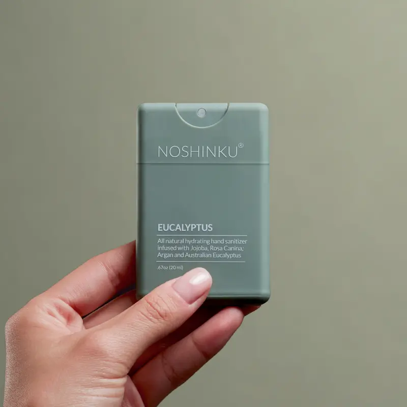 Noshinku Refillable Eucalyptus Hydrating Hand Sanitizer 1