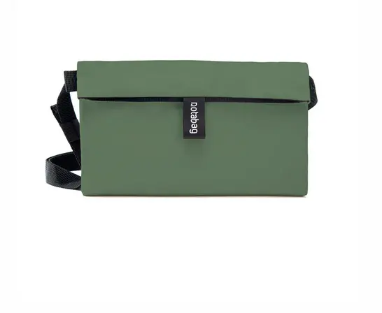 Notabag Fern Green Crossbody Bag – Reversible & Packable 1