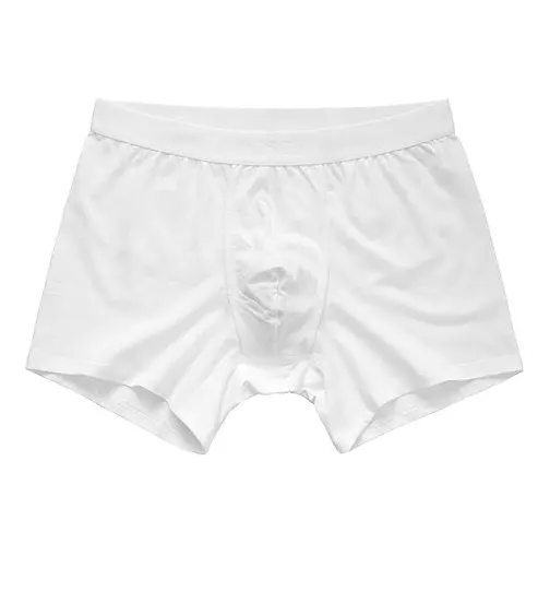 Organic Cotton Boxer Shorts – Pure White 1