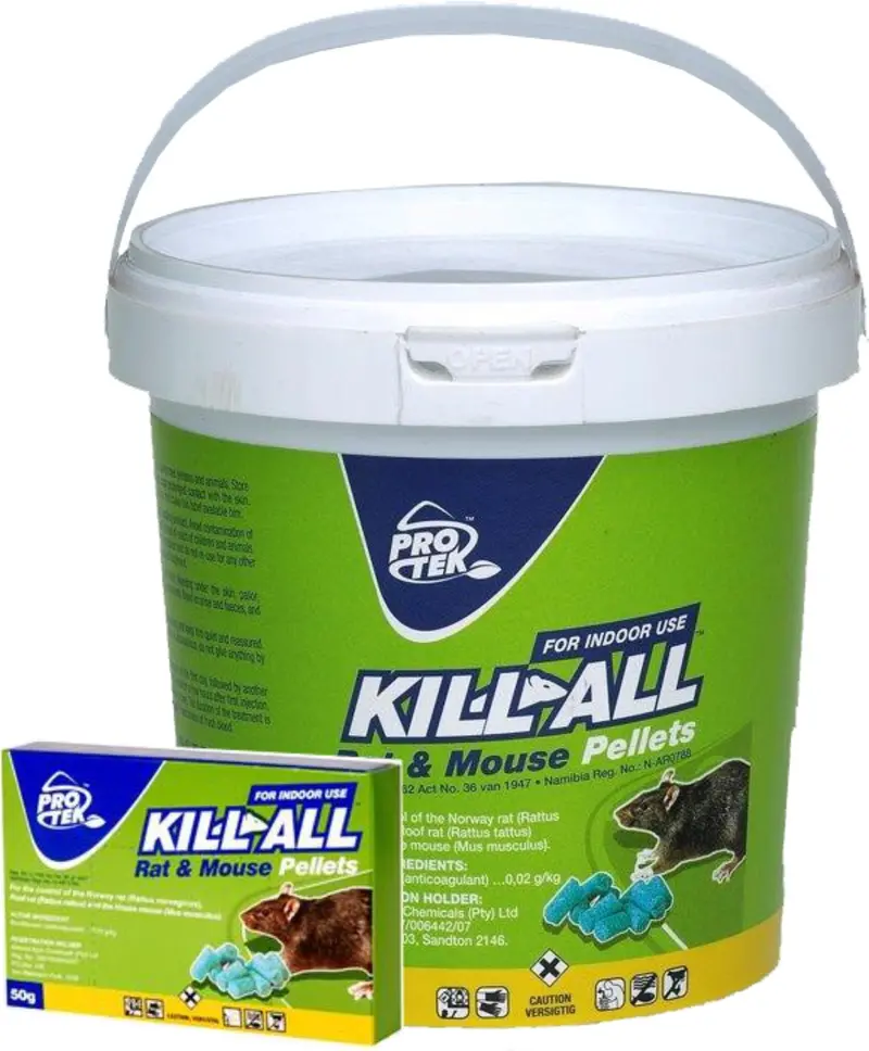 Protek Kill All Rodenticide Pellets – Fast-Acting Pest Control Bait 1