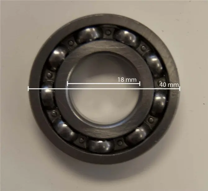 R14 Gearbox Bearing For Walker Mower Deck Assembly 1