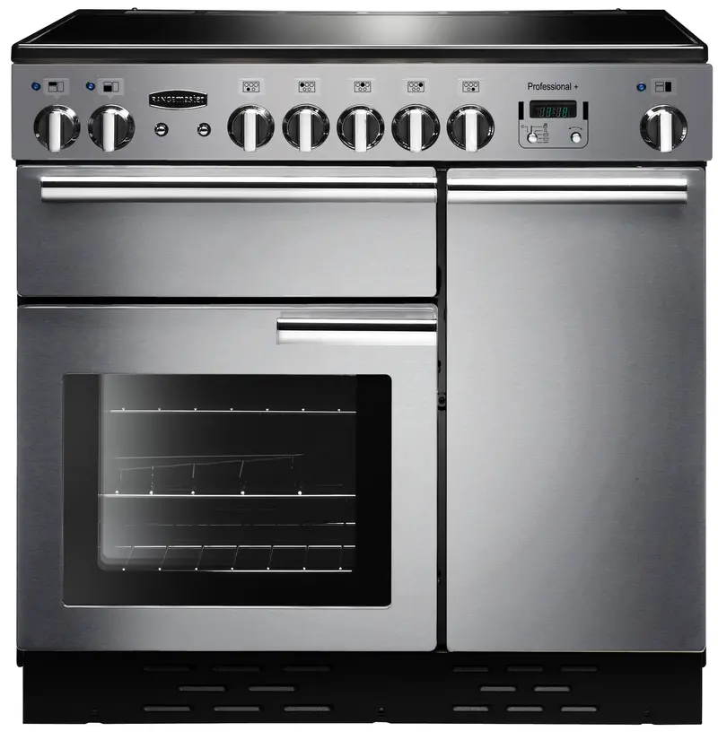 Rangemaster Prop90Eiss/C 90Cm Stainless Steel Electric Range Cooker With Induction Hob 1