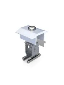 Renusol Middle Clamp+ – Compatible With 31–51Mm Rails (Silver) 1