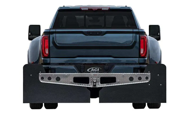 Rockstar A10200223 Heavy-Duty 3Xl Hitch-Mounted Mud Flaps With Aluminum Frame & Stabilizer 1