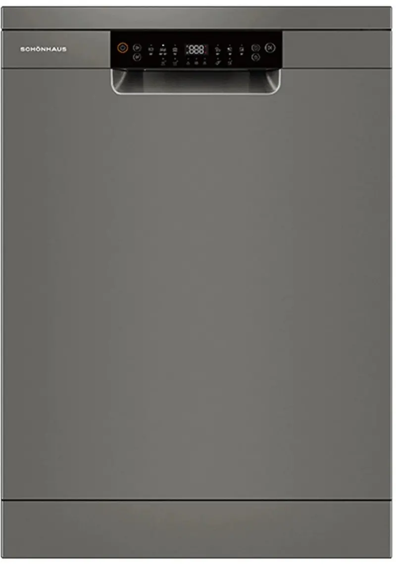 Schonhaus Dwsf0115Fsbg Freestanding Standard Dishwasher – Graphite, B Rated 1