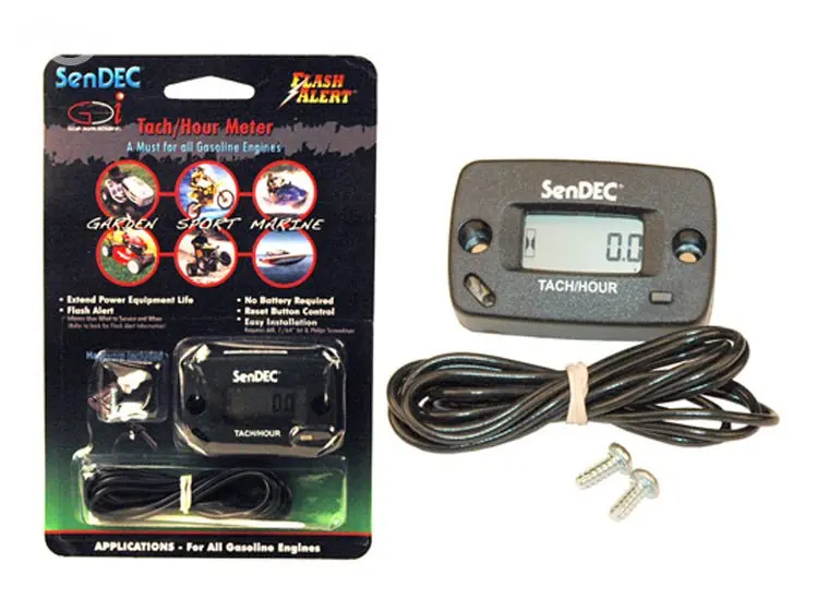 Sendec 806-100 Digital Hour Meter & Tachometer – Engine Runtime Tracker (Sendec) 1