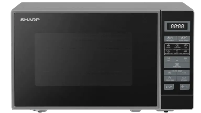 Sharp Rds202Ts-Uk 20L Silver Microwave Oven 1