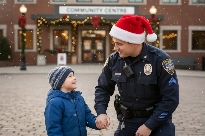Shop With A Cop Program Donation Contribution 1